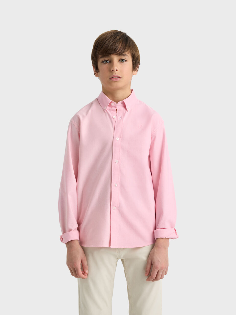 CAMISA OXFORD SOLID KIDS