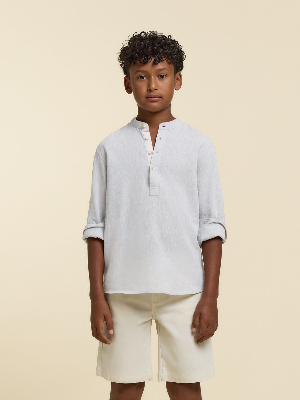 POLERA MAO CONTRASTE KIDS