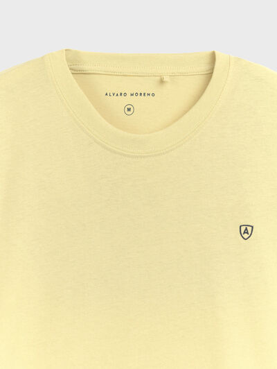CAMISETA BASICA AMARILLO