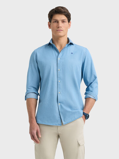 CAMISA DENIM JACK AZUL