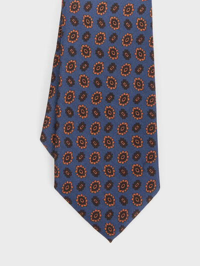 CORBATA PRINTED AZUL