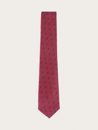 CORBATA JACQUARD MF ROJO