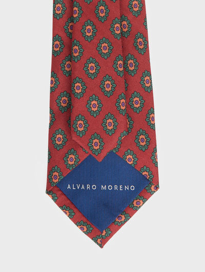 CORBATA PRINTED ROJO