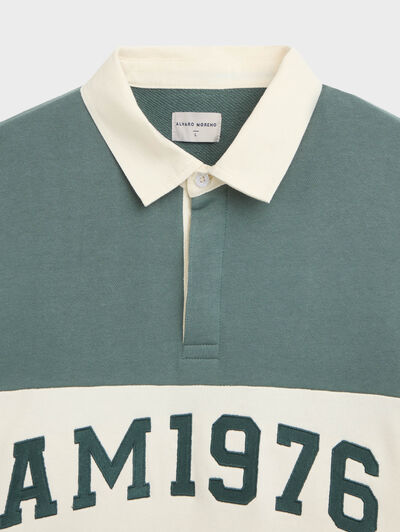 SUDADERA POLO 1976 VERDE