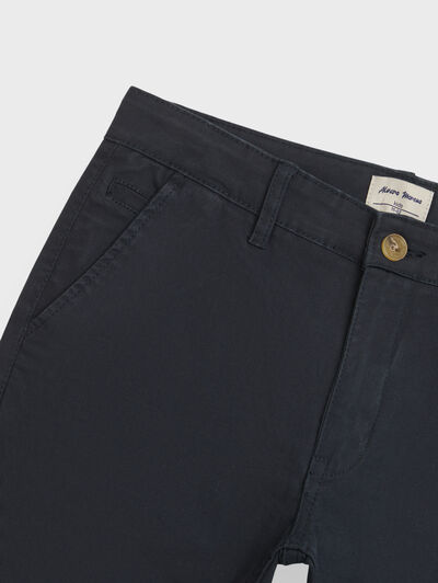 PANTALON CHINO KIDS AZUL MARINO