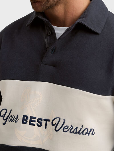 POLO VERSION AZUL MARINO