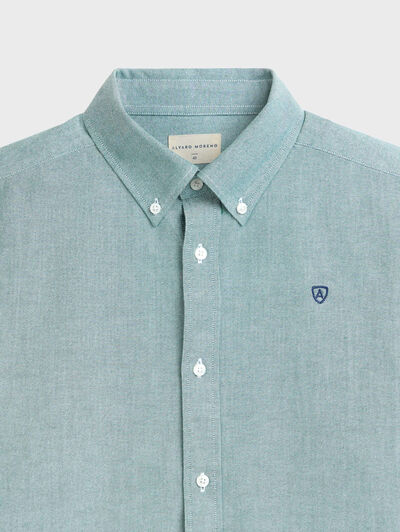 CAMISA OXFORD SOLID VERDE