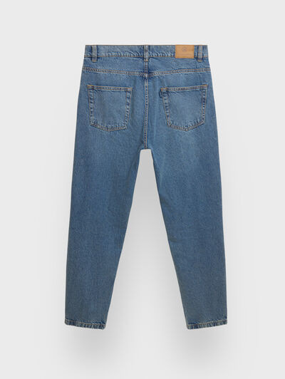 DENIM RELAXED FIT AZUL MARINO