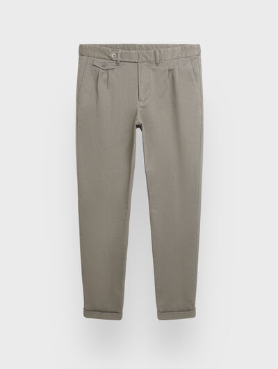 PANTALON CARROT VERDE