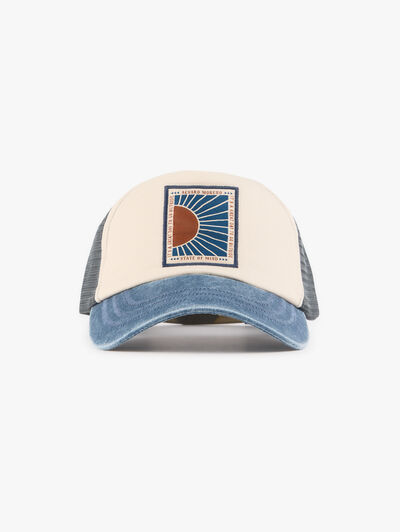 GORRA TRUCKER AZUL