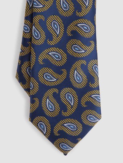 CORBATA JACQUARD MF AMARILLO