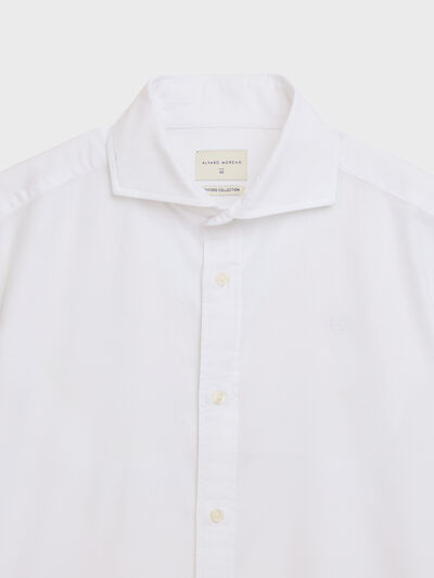 CAMISA OXFORD DYE TIE COLLAR BLANCO