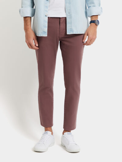 PANTALON NUEVO TEJANO BURDEOS