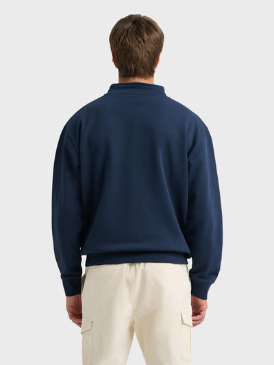 SUDADERA LORENTE AZUL MARINO