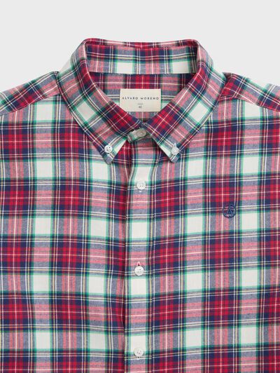 CAMISA TARTAN CHECKS ROJO