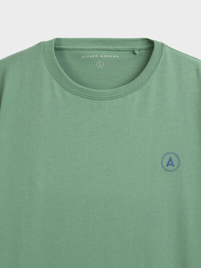 CAMISETA RUBBER VERDE