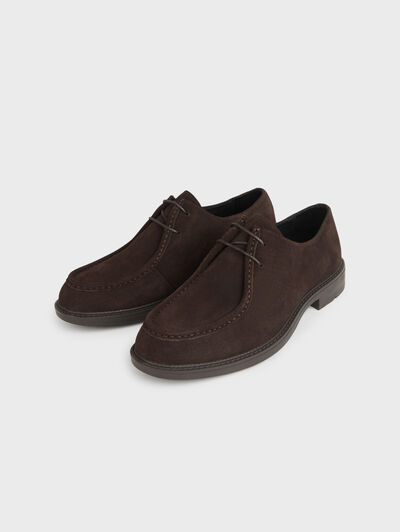 ZAPATOS SERRAJE WALABY MARR&Oacute;N