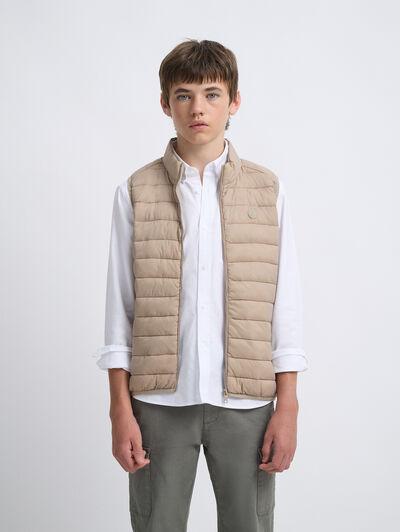 CHALECO NIRO KIDS BEIGE