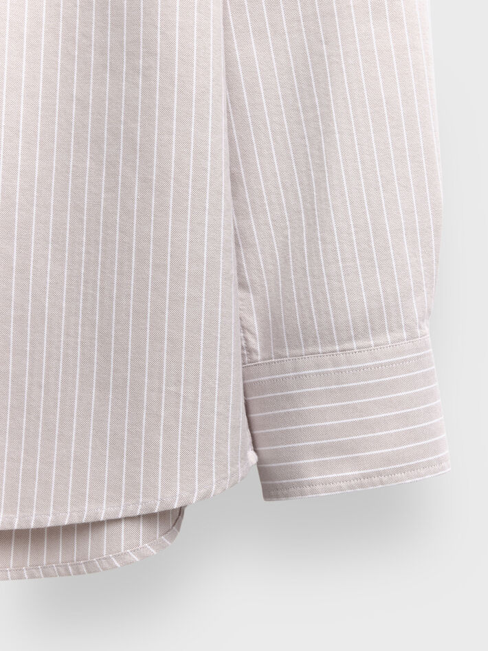 CAMISA OXFORD DIPLO BEIGE