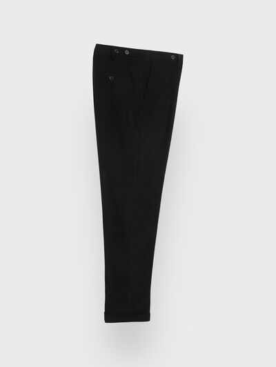 PANTALONES MICROPANA CRUZADA NEGRO