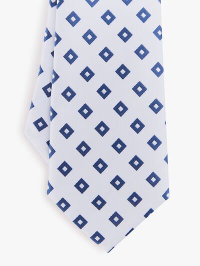 CORBATA JACQUARD MF BLANCO