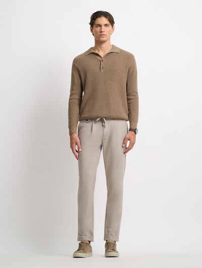 PANTALON FRANELA BEIGE