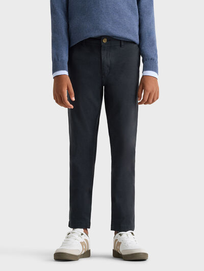 PANTALON CHINO KIDS AZUL MARINO
