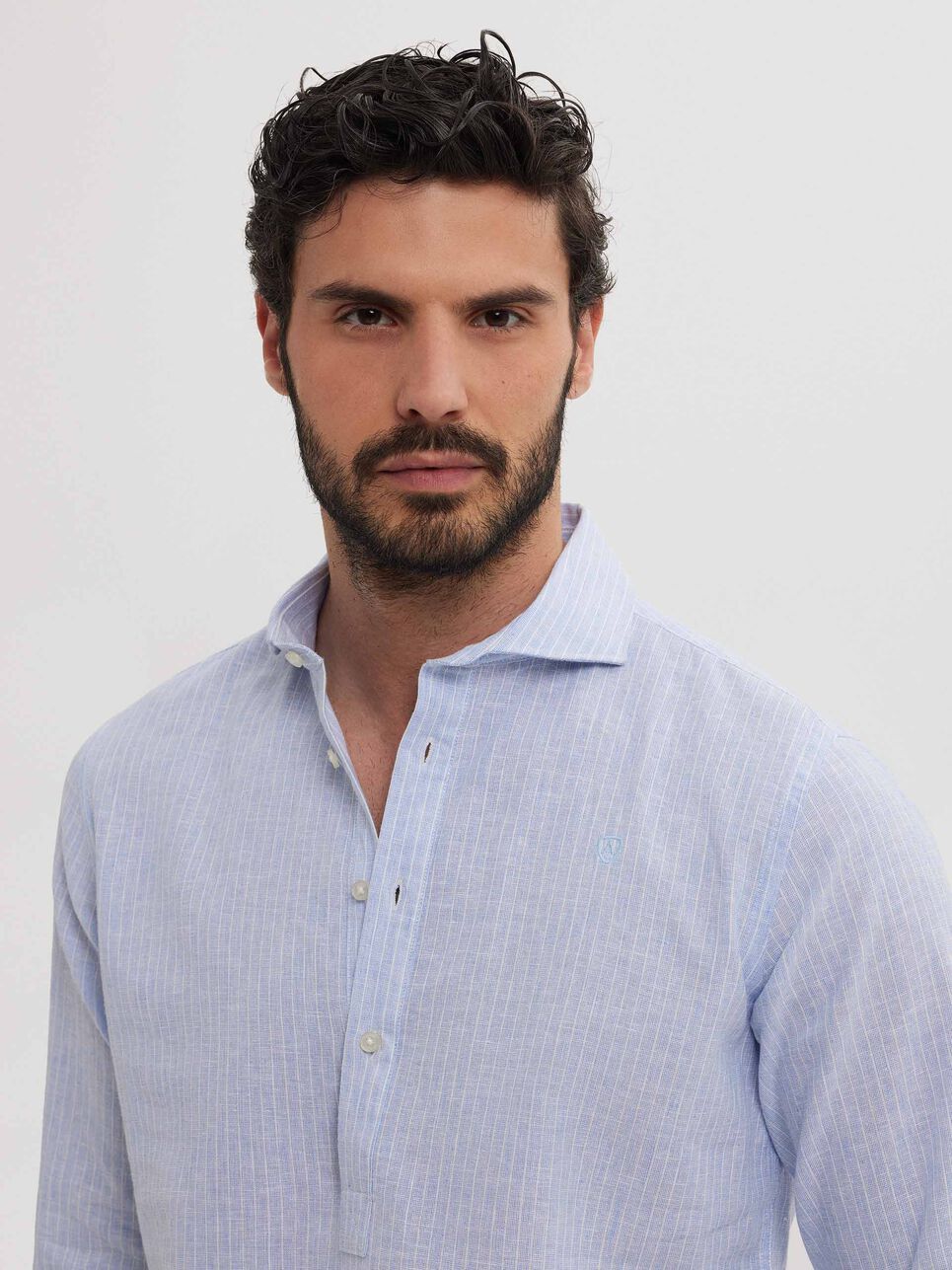 POLERA LINO RAYAS JK