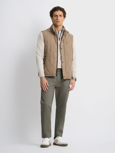 CHALECO DRACO CAMEL