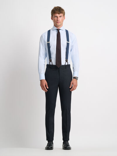 PANTALONES NAPOLI ESPIGA AZUL MARINO
