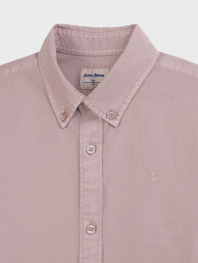 CAMISA OXFORD DYE KIDS ROSA