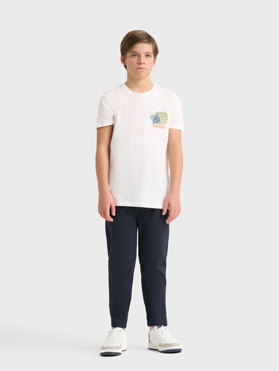 CAMISETA SUN KIDS BLANCO