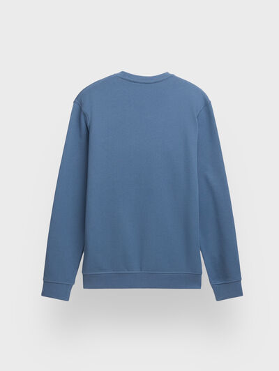 SUDADERA VINTAGE AZUL