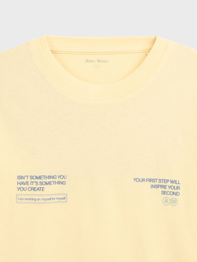 CAMISETA MOTIVATION KIDS AMARILLO