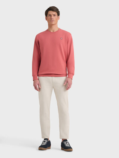 SUDADERA BASIC SPRING ROJO