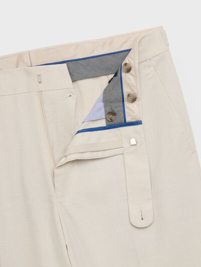 PANTALON CAPOLUNGO PLAIN BEIGE