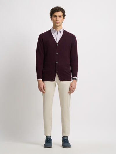 CARDIGAN MULLER BURDEOS
