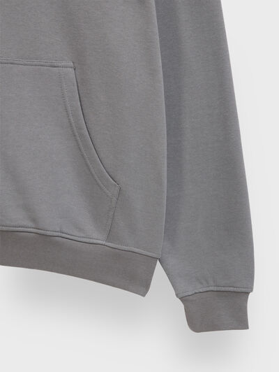 SUDADERA REMEMBER GRIS