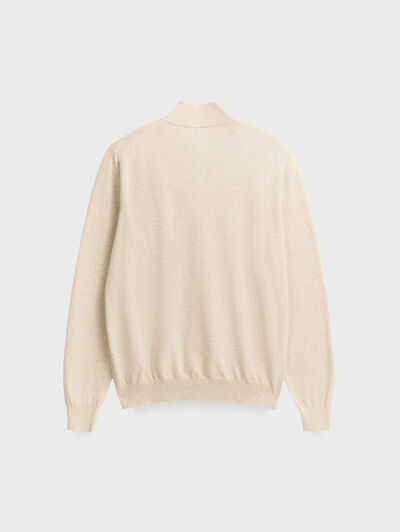 JERSEY BUTTON COLLAR
