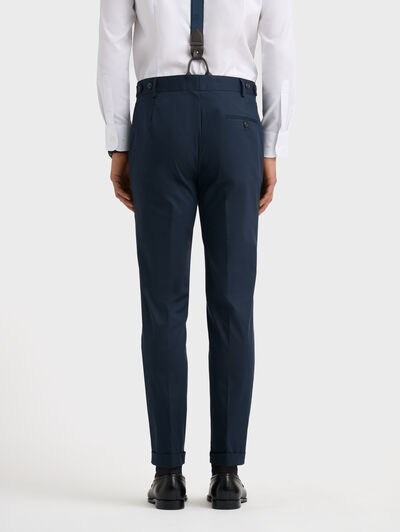 PANTALON NAPOLI COTTON AZUL MARINO
