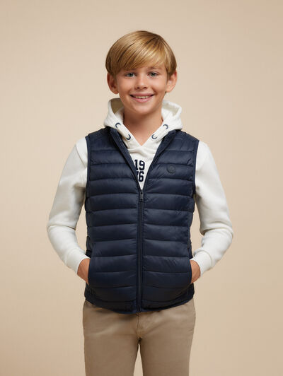 CHALECO NIRO KIDS AZUL MARINO