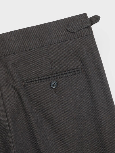 PANTALONES CAPOLUNGO BROWN MARR&Oacute;N