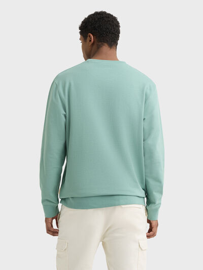 SUDADERA BASIC FANCY VERDE