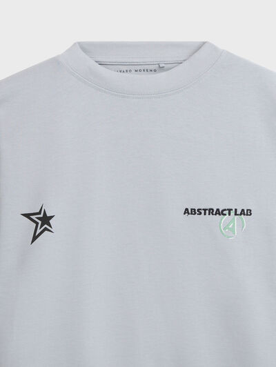 CAMISETA ABSTRACT AZUL