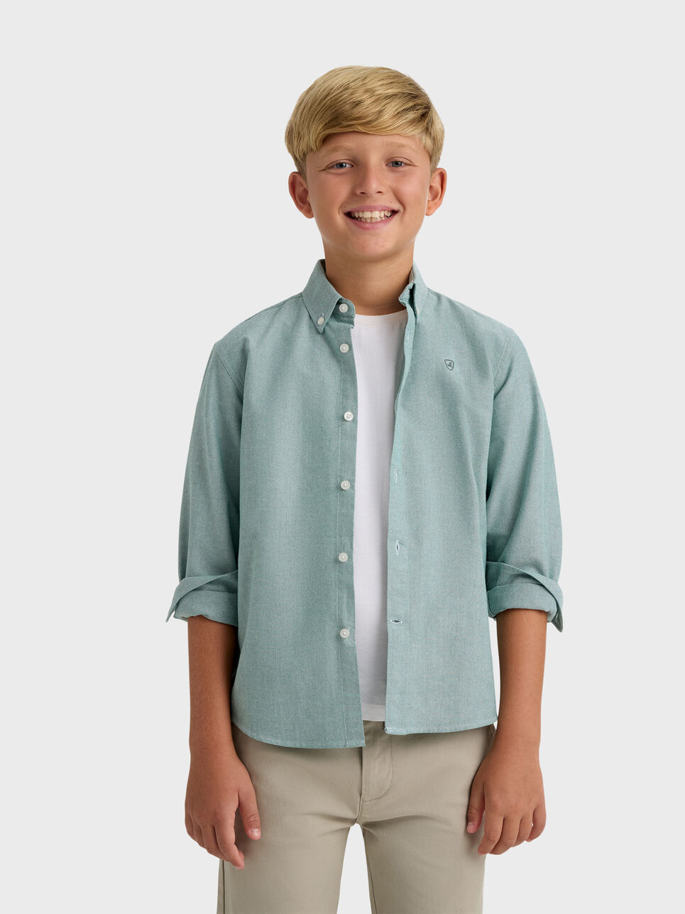 CAMISA OXFORD SOLID KIDS