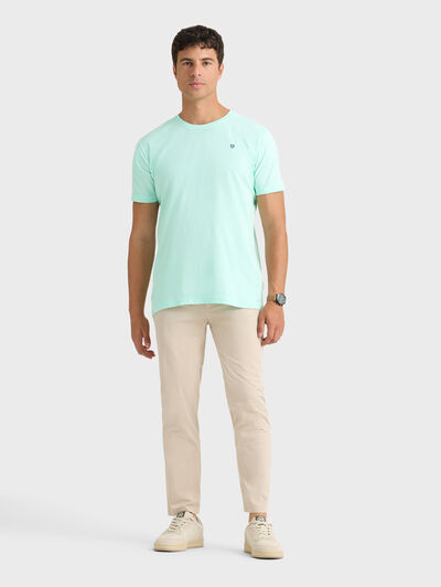 CAMISETA TRENDY VERDE AGUA