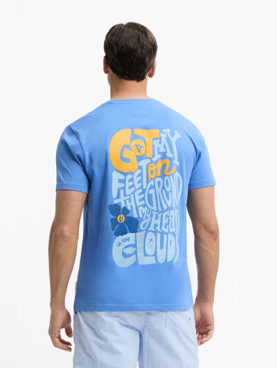 CAMISETA CLOUDS AZUL