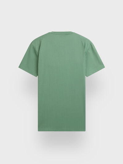 CAMISETA RUBBER VERDE