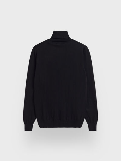 JERSEY ROLL COLLAR