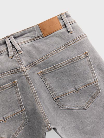 DENIM SLIM BASICO GRIS
